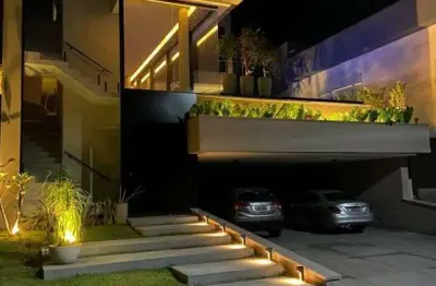 Casa com 4 dormitórios à venda, 424 m² por r$ 5.800.000,00 - tamboré - santana de parnaíba/sp