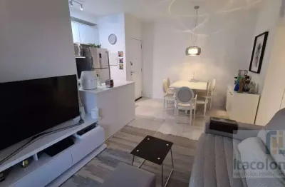 Apartamento com 1 dormitório, 51 m² - venda por r$ 740.000,00 ou aluguel por r$ 5.301,00/mês - empresarial 18 do forte - barueri/sp