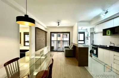 Apartamento mobiliado para locação no Soul Itapecuru, em Alphaville