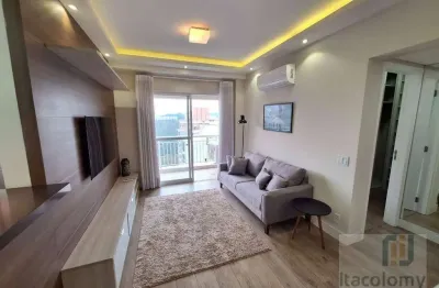 Apartamento com 1 dormitório, 50 m² - venda por r$ 655.000 ou aluguel por r$ 6.083/mês - edifício hit - alphaville -barueri/sp