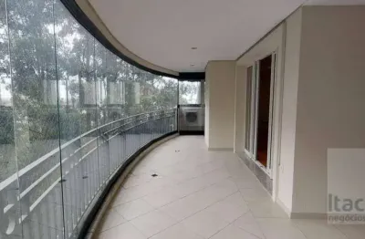 Apartamento com 3 dormitórios para alugar, 202 m² por R$ 16.928/mês - Alphvalle -Tamboré - Barueri/SP