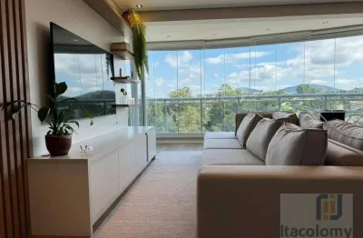 Apartamento com 2 quartos para alugar na Alameda Leblon, Alphaville, Barueri