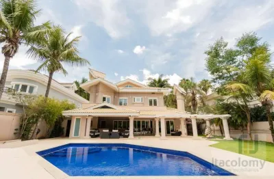 Casa com 4 dormitórios à venda, 750 m² por r$ 12.800.000,00 - tamboré - santana de parnaíba/sp