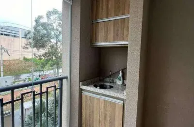 Apartamento com 2 dormitórios para alugar, 107 m² por R$ 7.715,42/mês - Alphaville - Barueri/SP