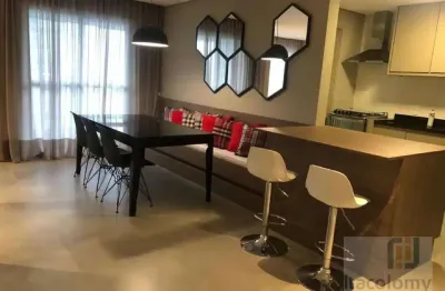 Apartamento com 1 quarto para alugar na Avenida Ômega, Empresarial 18 do Forte, Barueri