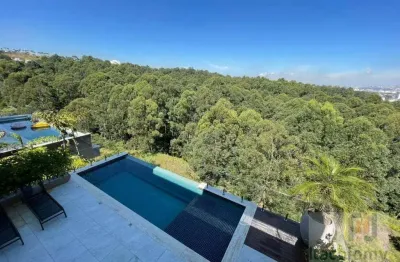 Casa linda à venda no Tamboré 10 com vista deslumbrante - estuda permuta