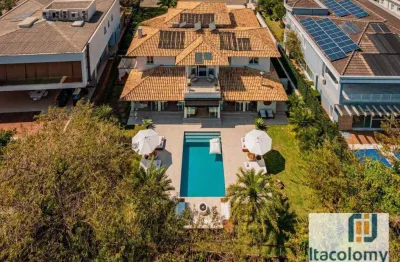Casa estilo mediterrâneo totalmente reformada e estuda proposta mobiliada - alphaville conde