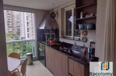 Apartamento com 2 dormitórios à venda, 122 m² por r$ 1.500.000,00 - tamboré - santana de parnaíba/sp