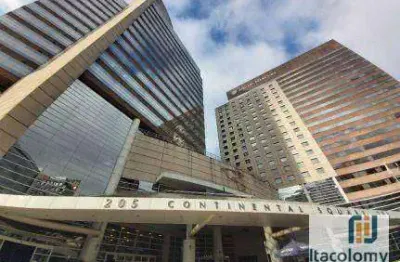 Conjunto comercial para locação no continental square faria lima