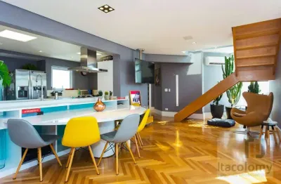 Cobertura triplex à venda no edifício maison chablis, em perdizes