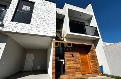 Casa em condomínio fechado com 3 quartos à venda na rua 25 de agosto, 698, boqueirão, curitiba por r$ 680.000