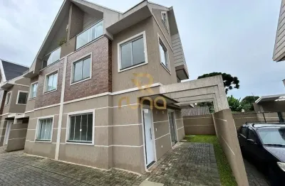 Casa em condomínio fechado com 4 quartos à venda na rua capitão joão busse, 230, cajuru, curitiba por r$ 595.000