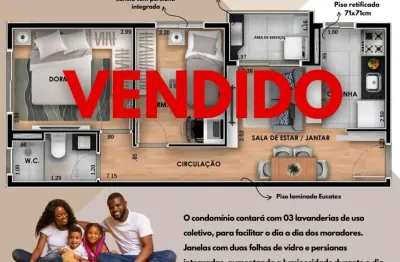 Apartamento de 2dorms a 650m do metrô vila  matilde