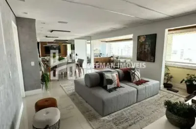 Apartamento à venda com varanda gourmet - 03 suítes, 03 vagas, lazer completo - centro, santo andré