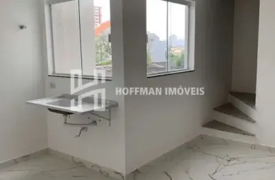 Aoartamento cobertura no bairro campestre/santa maria santo andré, bem na divisa de são caetano.