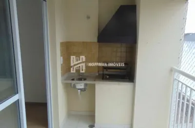 Apartamento de 70m² com 02 dormitórios, 01 suite, varanda gourmet e 01 vaga no bairro fundação - scs