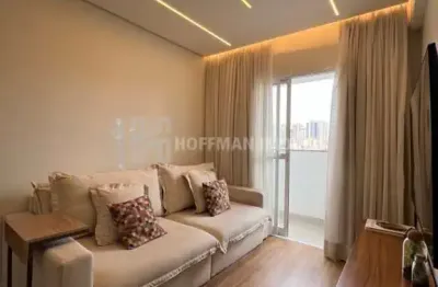 Apartamento com 01 dormitórios, 01 vaga, sacada à venda no bairro santa paula - são caetano do sul