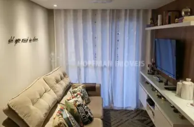 Apartamento à venda com 02 dormitórios, 01 suíte, 02 vagas, lazer completo no bairro santa paula