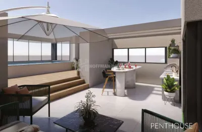 Lançamento cobertura penthouse na planta com 3 suítes 2 ou 3 vagas + depósito a venda no barcelona