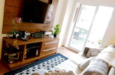 Apartamento com 3 dormitórios sendo 1 suíte 2 vagas e sacada grill a venda na vila valparaíso