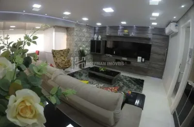 Apartamento à venda com varanda gourmet - 03 suítes, 03 vagas, lazer completo - centro, santo andré