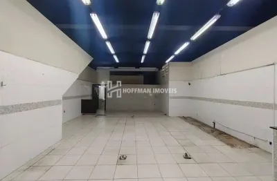 Salão comercial com 118m² e banheiro para alugar no bairro osvaldo cruz