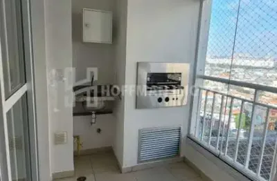 Apartamento com 2 dormitórios 1 suíte 1 vaga com sacada grill a venda no fundação em scs