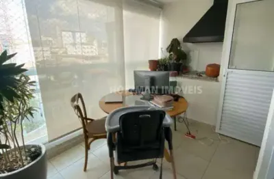 Apartamento com 2 dormitórios 1 suíte 2 vagas sacada gourmet a venda no centro de scs