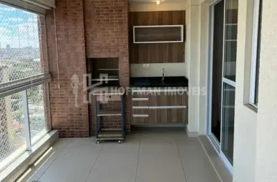 Apartamento com 3 quartos, 3 suítes, com sacada gourmet e 3 vagas à venda - santa paula scs