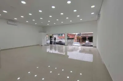 Loja de 169m² com vaga na frente, banheiro e copa no bairro santa maria - santo andre