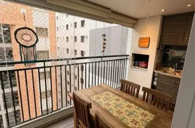 Apartamento com dois dormitórios sendo uma suíte sacada gourmet 2 vagas a venda no santo antônio