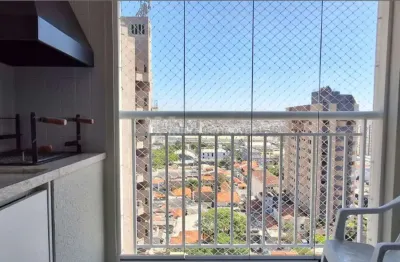 Apartamento com sacada gourmet 2 dormitórios 1 suíte e 1 vaga no santa paula