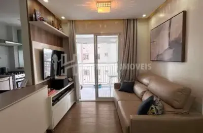 Apartamento com 2 dormitórios 1 suíte sacada gourmet a venda no Jardim São Caetano