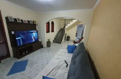 Sobrado à venda com 3 quartos e 2 wc's no parque marajoara, santo andré, sp