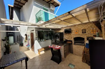 Sobrado à venda  com 3 quartos e 4 wc's no parque marajoara, santo andré, sp