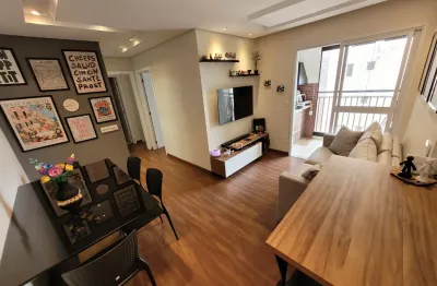 Apartamento à venda com 2 quartos, sendo 1 suíte, 2 vagas cobertas e varanda gourmet em são caetano do sul