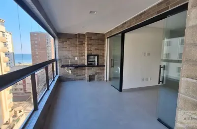 Apartamento para venda em praia grande, canto do forte, 3 dormitórios, 3 suítes, 3 banheiros, 2 vagas