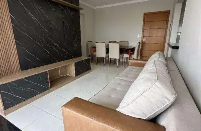 Apartamento para venda em praia grande, tupi, 2 dormitórios, 1 suíte, 2 banheiros, 2 vagas