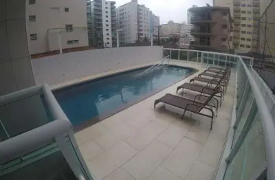 Apartamento para venda em praia grande, tupi, 2 dormitórios, 2 suítes, 2 banheiros, 1 vaga