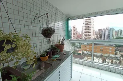 Apartamento para venda em praia grande, tupi, 2 dormitórios, 1 suíte, 1 banheiro, 1 vaga