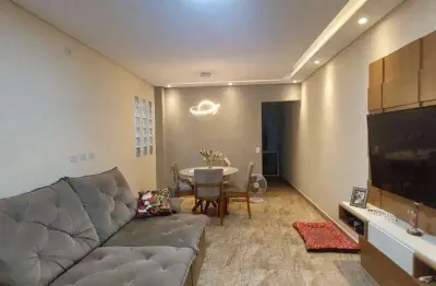 Sobrado para venda em praia grande, maracanã, 3 dormitórios, 1 suíte, 3 banheiros, 2 vagas