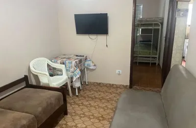 Apartamento para locação em praia grande, boqueirão, 1 dormitório, 1 banheiro, 1 vaga