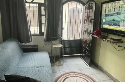 Casa para venda em praia grande, aviação, 1 dormitório, 1 banheiro, 1 vaga