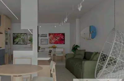 Apartamento para venda em praia grande, canto do forte, 2 dormitórios, 2 suítes, 1 banheiro, 1 vaga