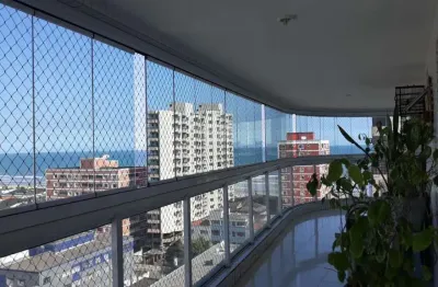 Apartamento para venda em praia grande, tupi, 3 dormitórios, 3 suítes, 5 banheiros, 2 vagas
