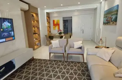 Apartamento para venda em praia grande, canto do forte, 3 dormitórios, 2 suítes, 3 banheiros, 2 vagas