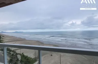 Apartamento 3 dormitórios sendo 3 suítes FRENTE MAR a venda no Caiçara em Praia Grande.