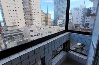 Apartamento para locação em praia grande, aviação, 2 dormitórios, 1 banheiro, 1 vaga