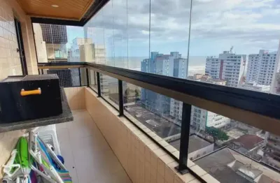 Apartamento para venda em praia grande, canto do forte, 2 dormitórios, 1 suíte, 2 banheiros, 2 vagas