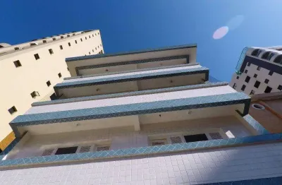 Apartamento para venda em praia grande, canto do forte, 1 dormitório, 1 banheiro, 1 vaga